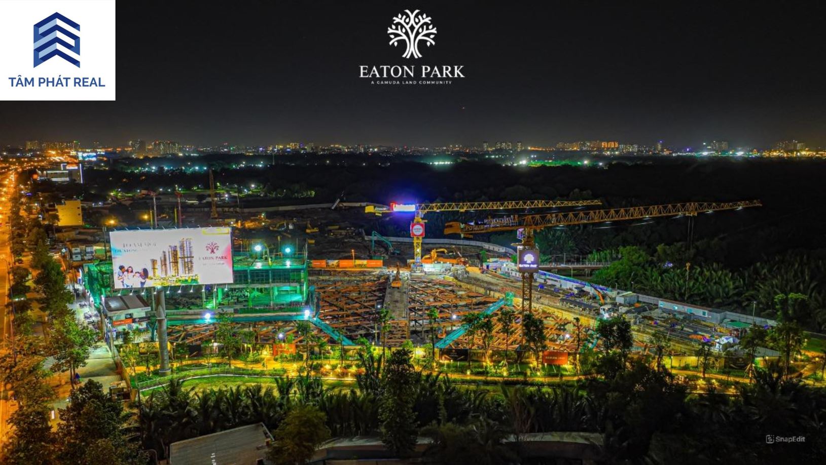 Tiến độ nhà mẫu Eaton Park Quận 2